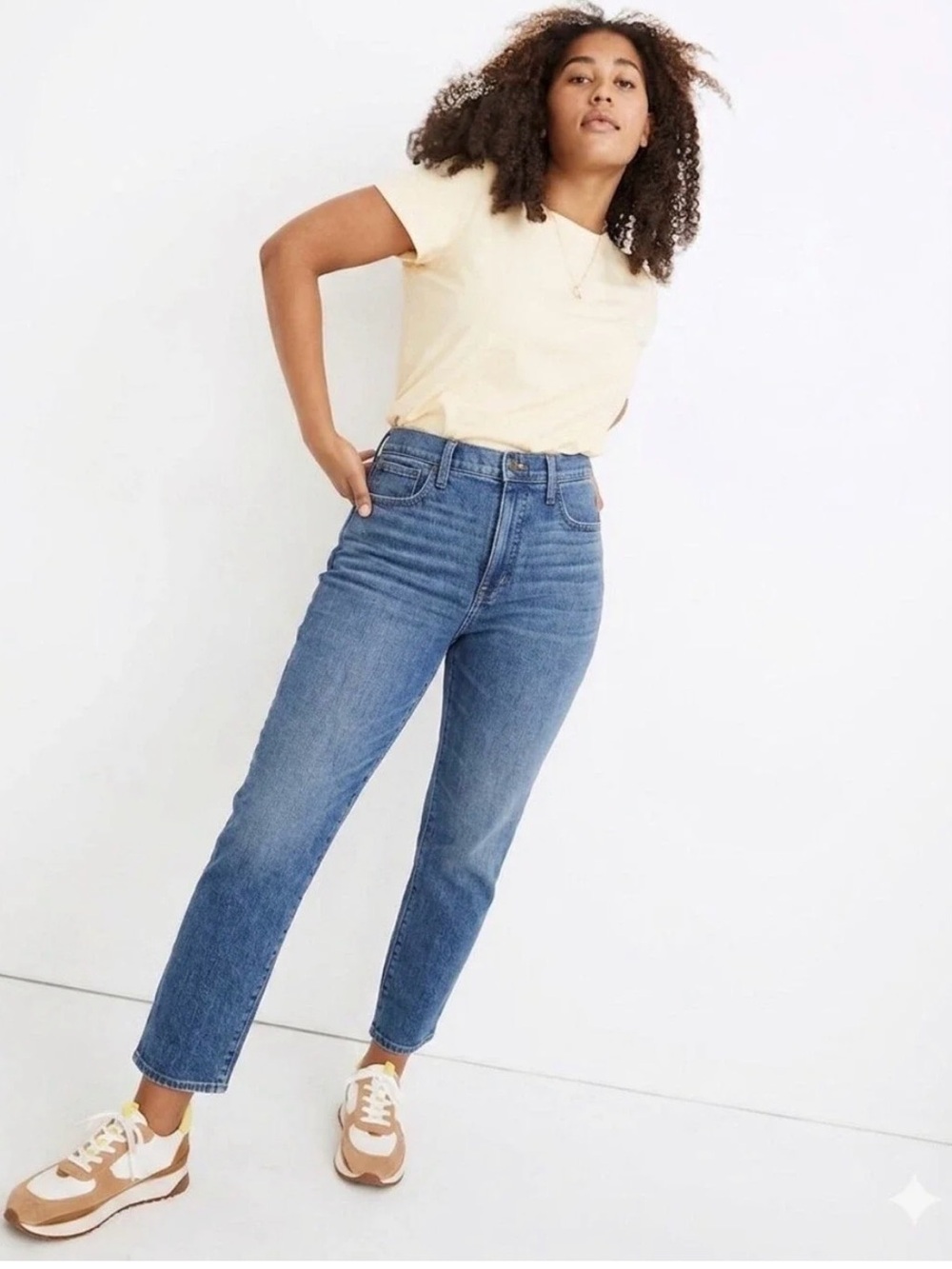 Madewell Classic High-Rise Straight Jeans